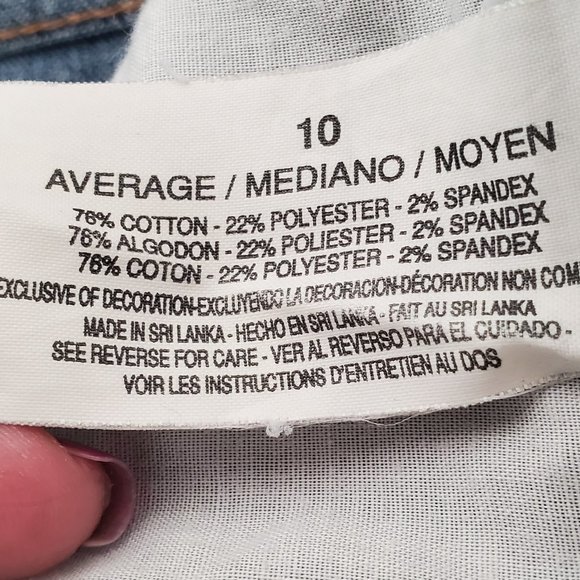 WOMEN'S GLORIA VANDERBILT AMANDA STYLE JEANS SIZE 10 - Picture 6 of 7